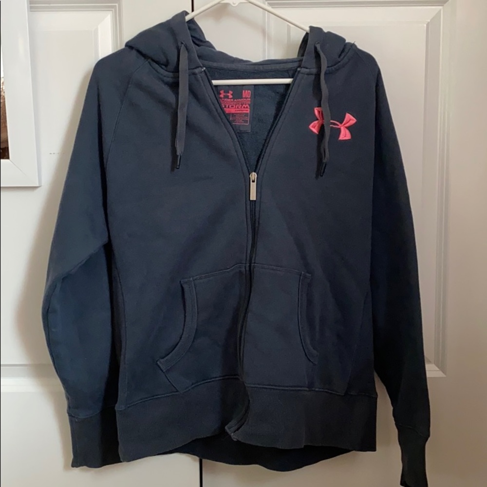 under armour zip up hoodie